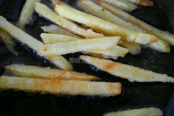自制薯条的做法图解5