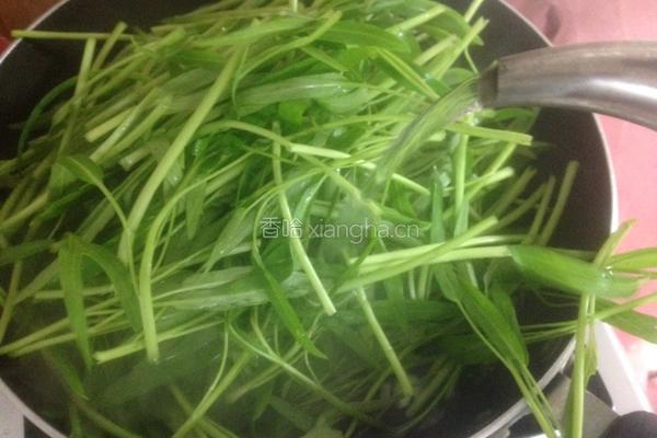 蒜蓉通心菜的做法图解4