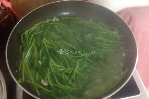 蒜蓉通心菜的做法图解6