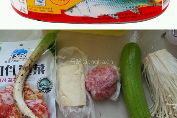 泡菜锅的做法图解1