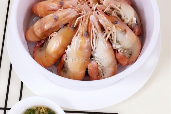 白灼大头虾的做法图解8