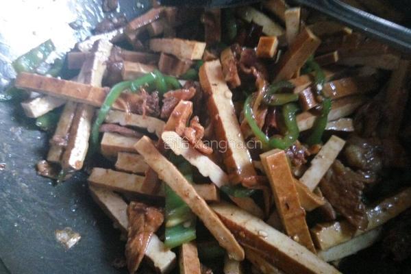 家常豆腐干的做法图解6