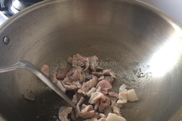 西葫芦片炒肉的做法图解2