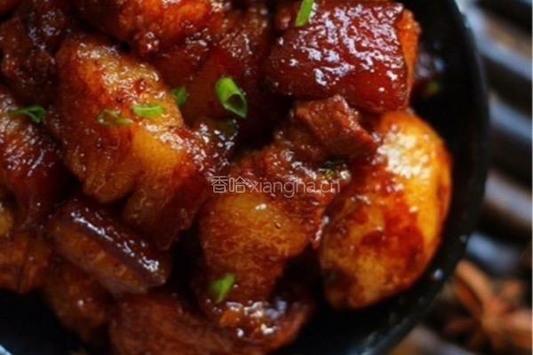 小土豆焖红烧肉的做法图解10