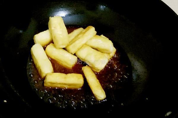 茄汁脆皮豆腐的做法图解6
