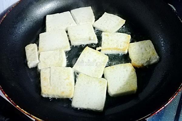 煎白豆腐的做法图解4