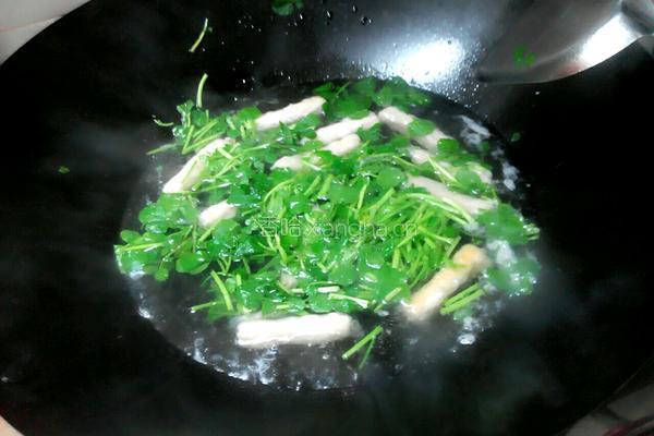 虾味饺西洋菜汤的做法图解5