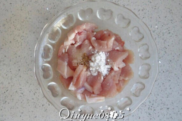 肉炒蒜苔木耳的做法图解4