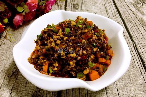 芽菜肉丁酱的做法图解8