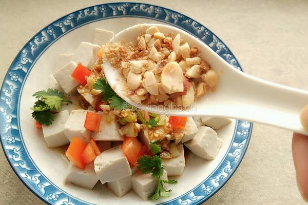 酸辣拌豆腐的做法图解8