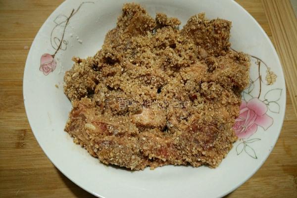 粉蒸排骨的做法图解8