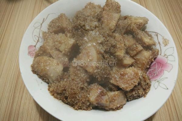 粉蒸排骨的做法图解11