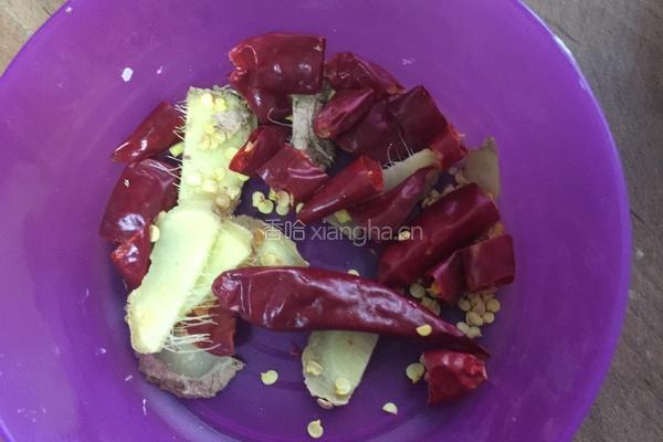豆角炒腊肉的做法图解4