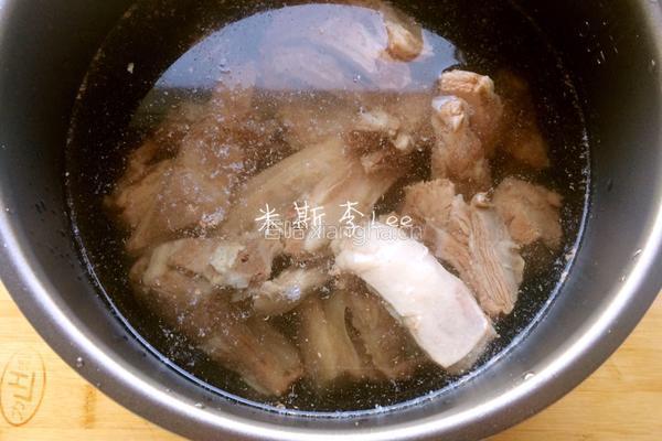 清炖羊肉粉汤的做法图解6