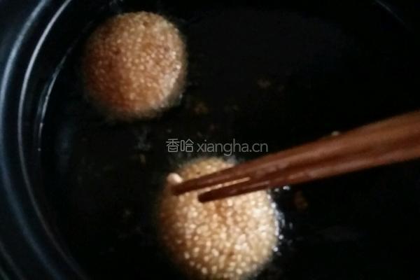 芝麻球的做法图解14