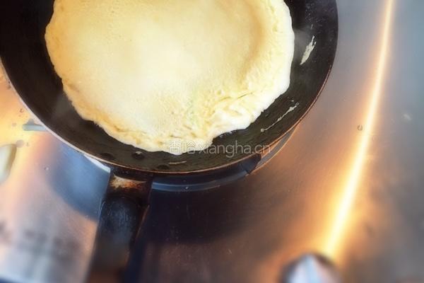 黄金鸡蛋饼的做法图解4