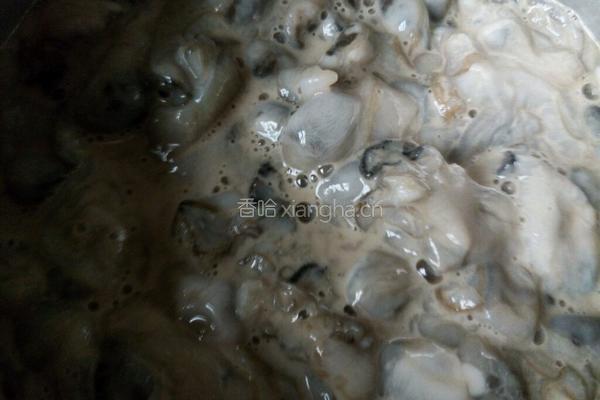 海蛎豆腐汤的做法图解2