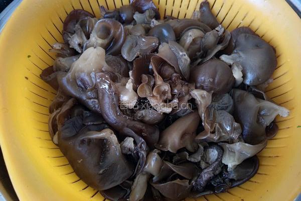 木耳猪肉馅水饺的做法图解2
