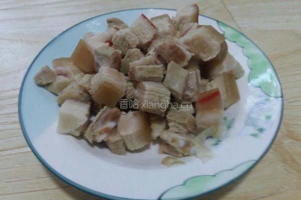 红烧肉炖山药的做法图解2