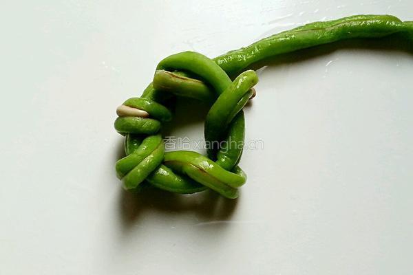 团团圆圆（豇豆酿肉）的做法图解6