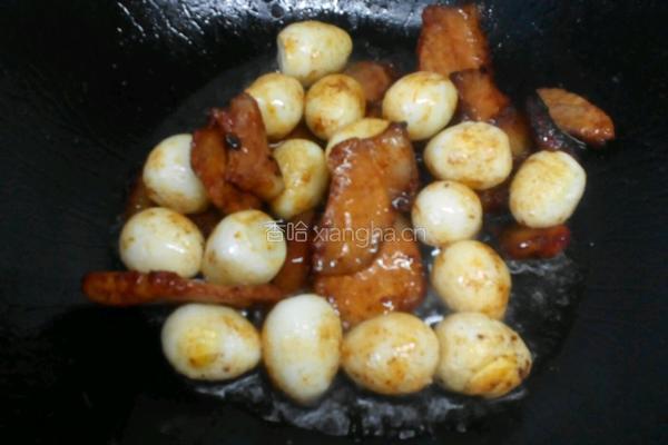 叉烧肉卤鹌鹑蛋的做法图解9