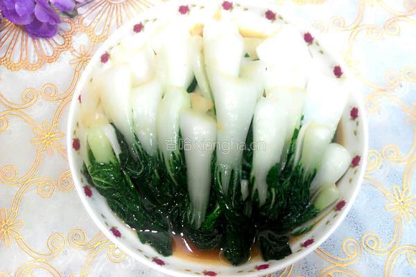 清炒小白菜的做法图解5