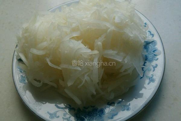 凉拌萝卜丝的做法图解4