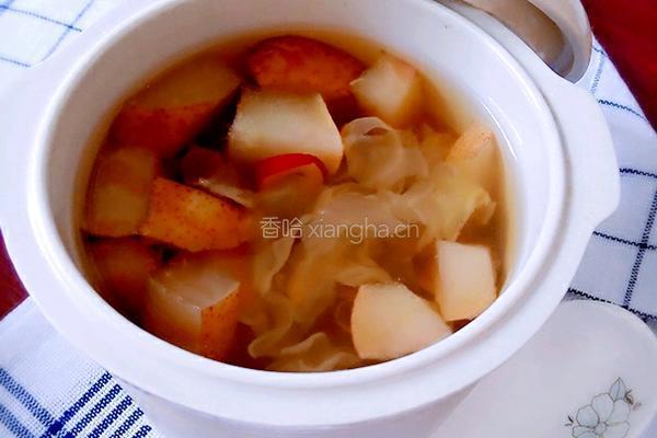 冰糖银耳雪梨汤的做法图解11