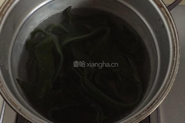 海带千张炖五花的做法图解5