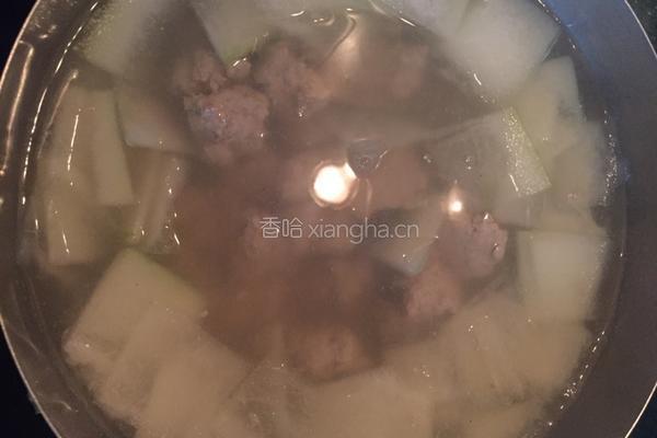 冬瓜丸子汤的做法图解5