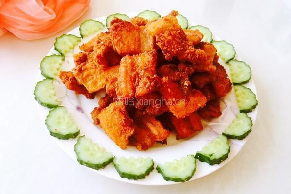 干炸五花肉的做法图解11