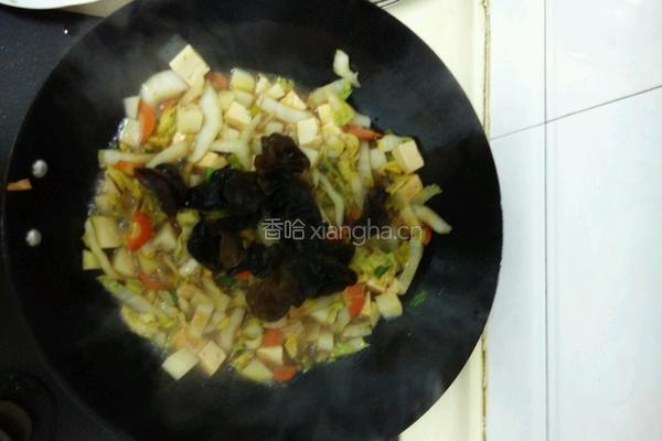 关中熬菜的做法图解10