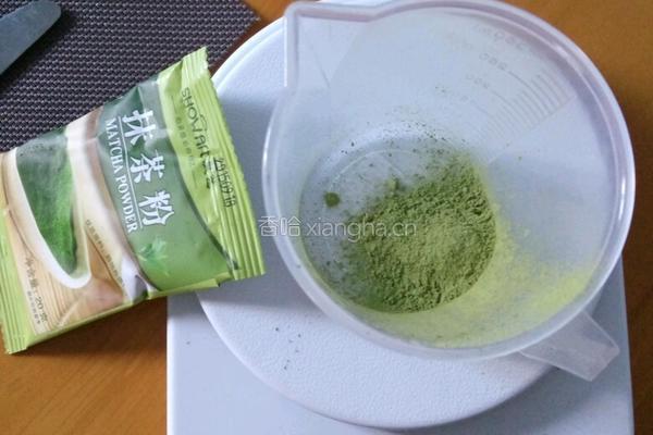 抹茶红豆琼脂糕的做法图解3