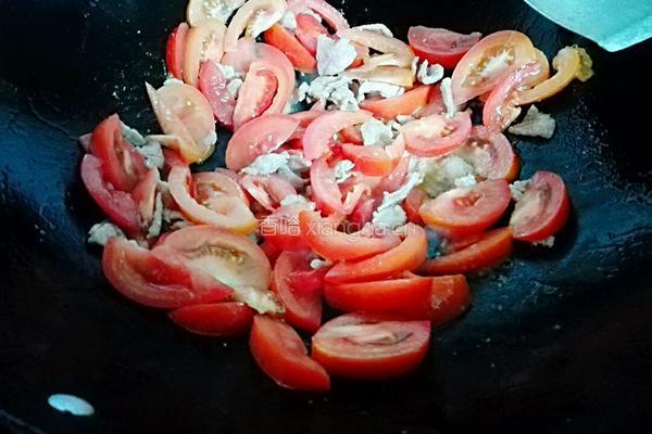 瘦肉煮番茄的做法图解4