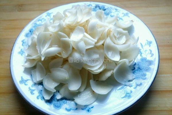 西芹百合的做法图解4