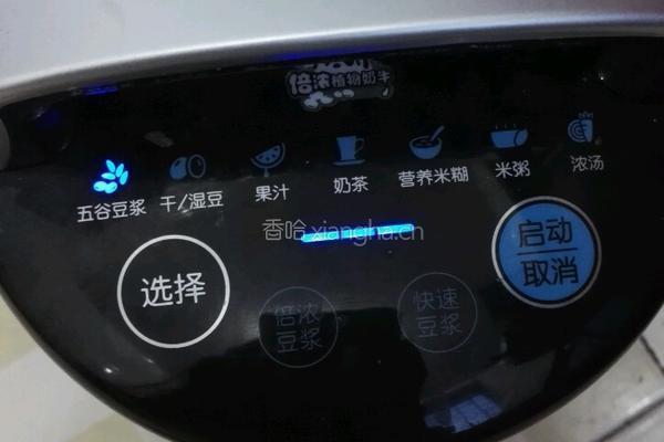黑芝麻燕麦豆浆的做法图解4