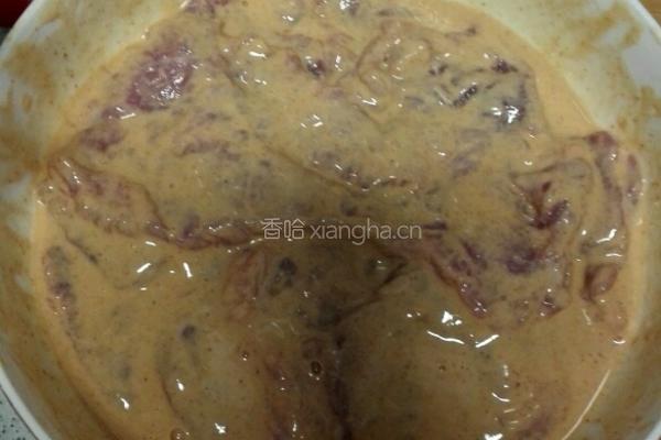 祝（猪）福新年，幸福满溢——爆浆猪扒的做法图解5