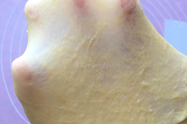 红豆沙南瓜面包的做法图解7