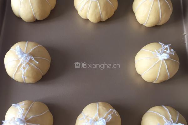 红豆沙南瓜面包的做法图解16