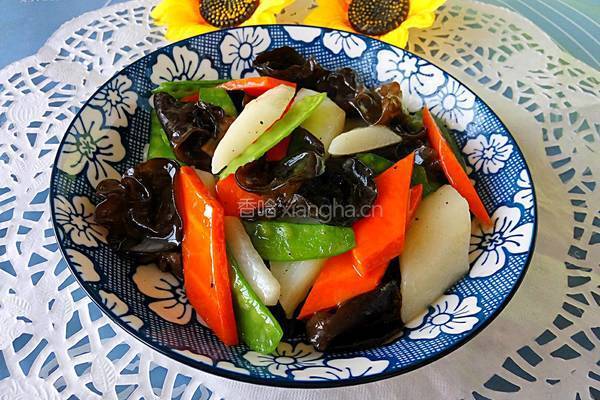 清炒养生菜的做法图解11