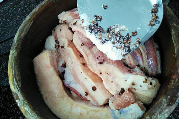 腌咸肉的做法图解12