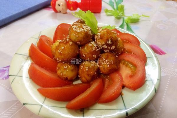 红红火火（糖醋虎皮鹌鹑蛋）的做法图解12