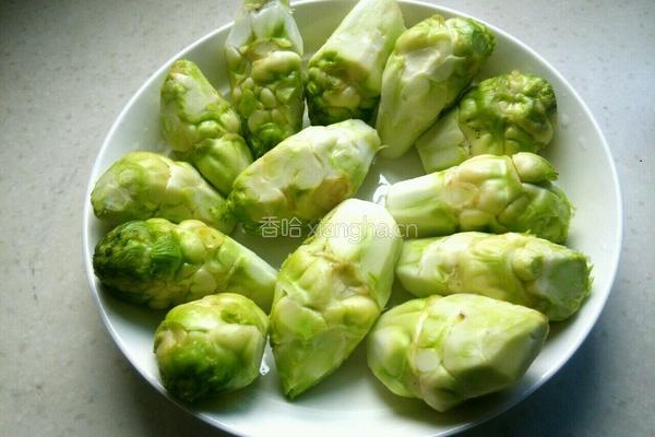 蘸儿菜的做法图解1