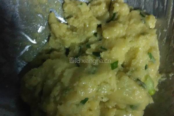 香葱油酥饼干的做法图解7