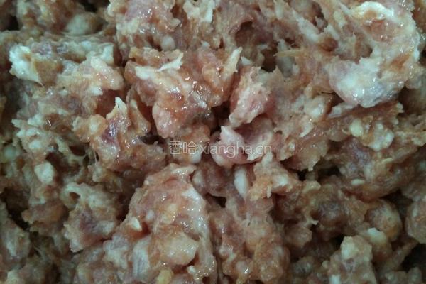 猪肉韭菜馄饨的做法图解2