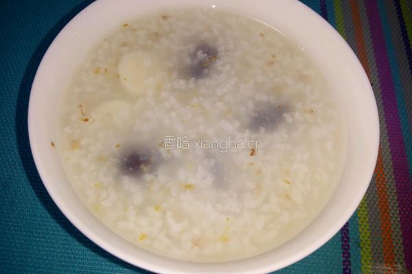 桂花山药粥的做法图解6
