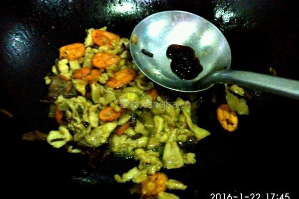 鸡丝茶树菇的做法图解13