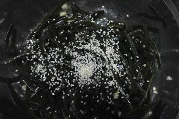 凉拌海带的做法图解6