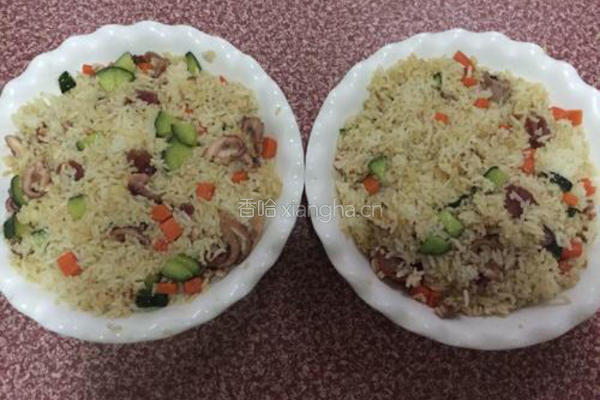 什锦焗饭的做法图解8