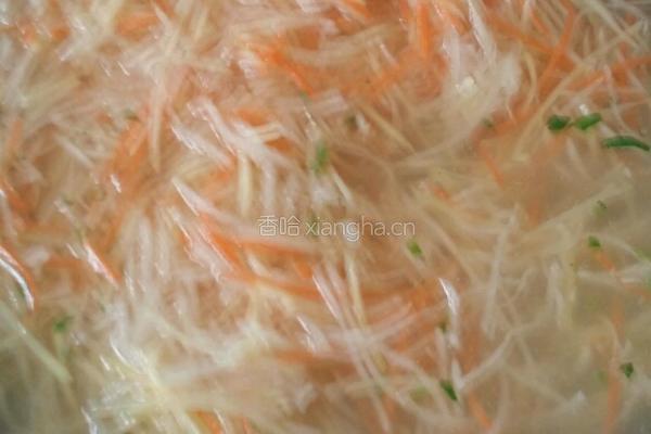 团圆素丸子的做法图解2